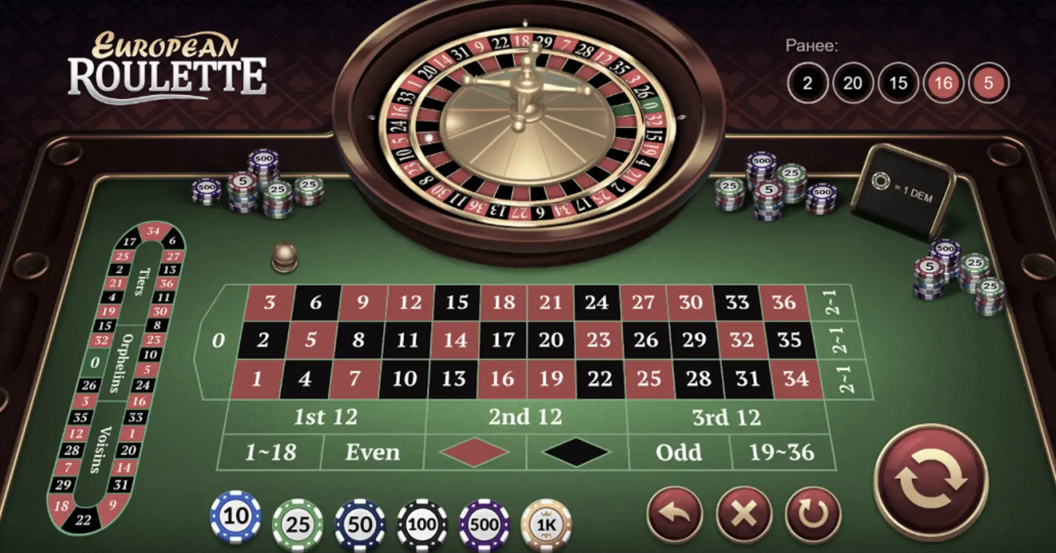 Рулетката онлайн онлайн рулетка